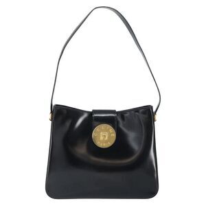 Celine Handbag Patent Leather Black Patent_Leather Handbag